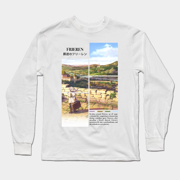 Frieren | Album Cover Long Sleeve T-Shirt by InalZ